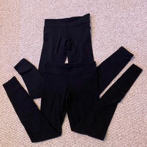 two pairs of ivivva leggings